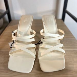 Zara heeled sandals.